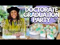 PLAN WITH ME - Doctorate Graduation Party | Flint, Michigan