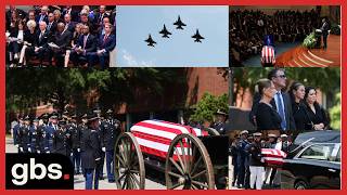 FULL FUNERAL: Senator Lindsey Graham Funeral Service, State House Tribute & F-16 Flyover | AQ13