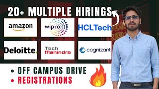 Multiple Technical Non-Technical OFF Campus Jobs | BTECH MCA BCA BCOM BA MBA | Every Batch Eligible
