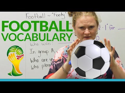 Learn English – Football Vocabulary