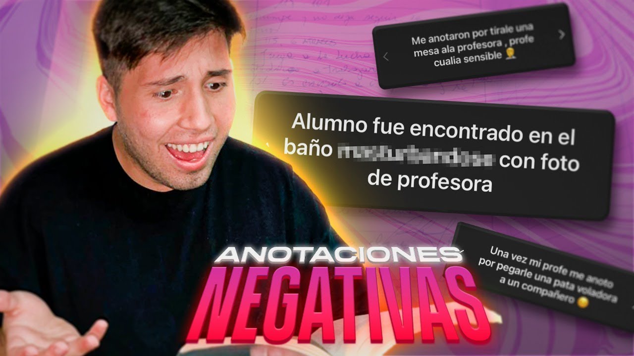 LEYENDO las MEJORES ANOTACIONES NEGATIVAS