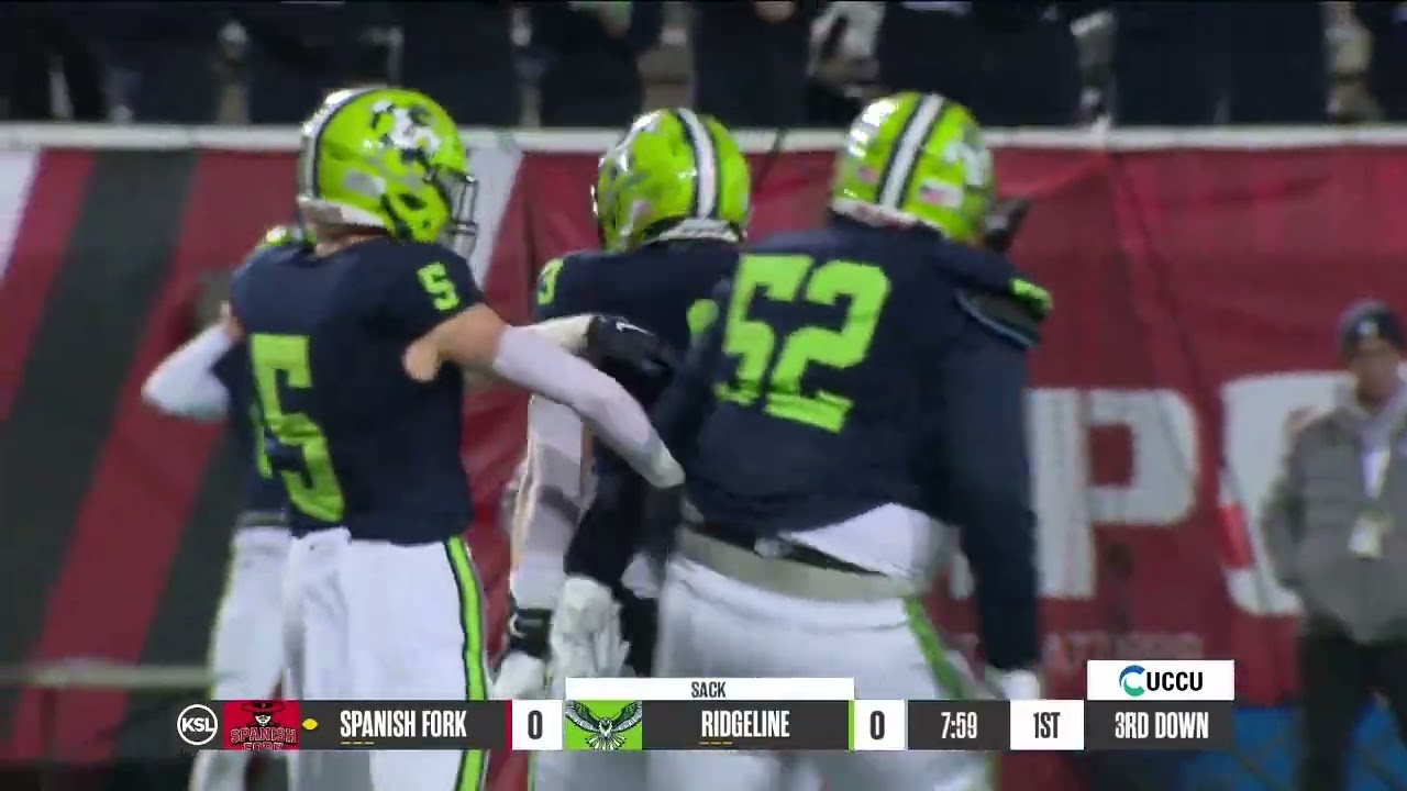 2024 Archive: 4A Football Semifinal: Spanish Fork vs. Ridgeline