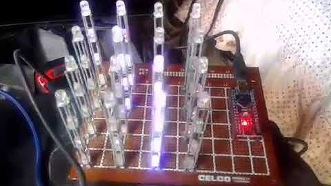 charlieplex code 4x4x4 rgb arduino nano code