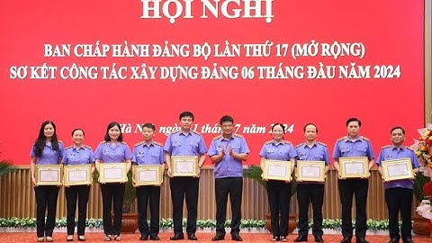 Hội nghị sơ kết công tác xây dựng Đảng 6 tháng đầu năm 2024