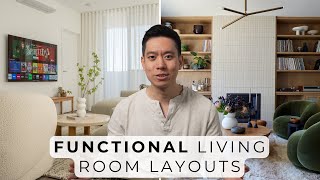 How To Arrange Your (Big Or Small) Living Room \& 10+ Layout Configurations