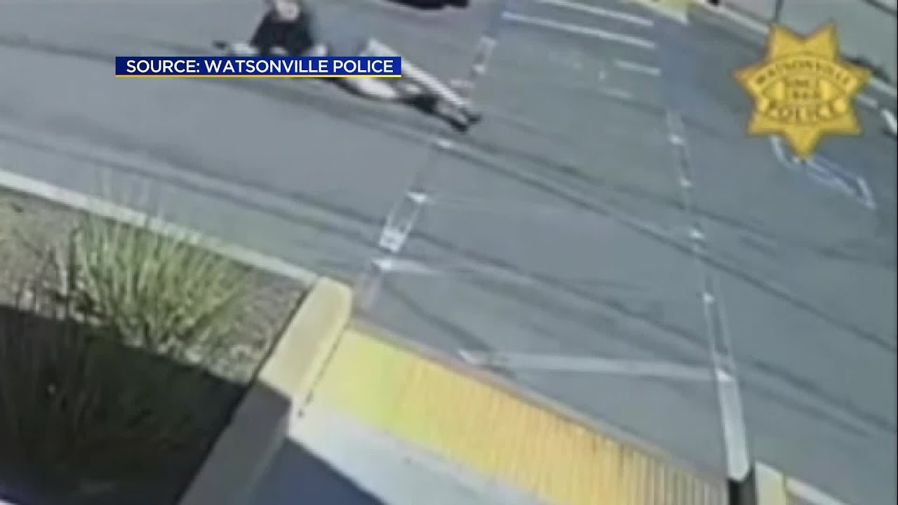 Raw Video: Elderly Man Robbed While Crossing Watsonville Street - YouTube