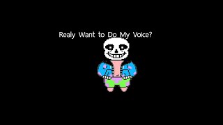How To Recreate Sans Voice (Funny)