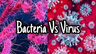 What is the Difference Between Bacteria And Virus | Virus vs Bacteria