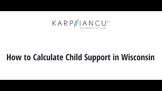 How to Calculate Child Support in Wisconsin
