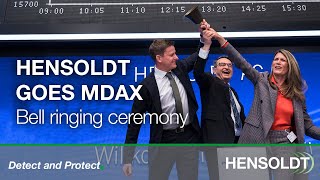 HENSOLDT goes MDAX – Highlights from the Bell Ringing Ceremony in Frankfurt
