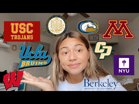 2021 COLLEGE DECISION REACTIONS (UCLA, USC, UC BERKELEY, NYU, CAL POLY, & more!!)