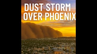 Drone caught in a Haboob, almost didn't make it back!