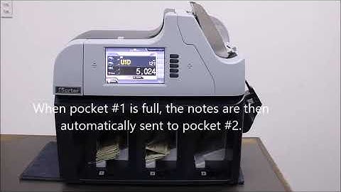 Hitachi ST 350 iSorter MIX count