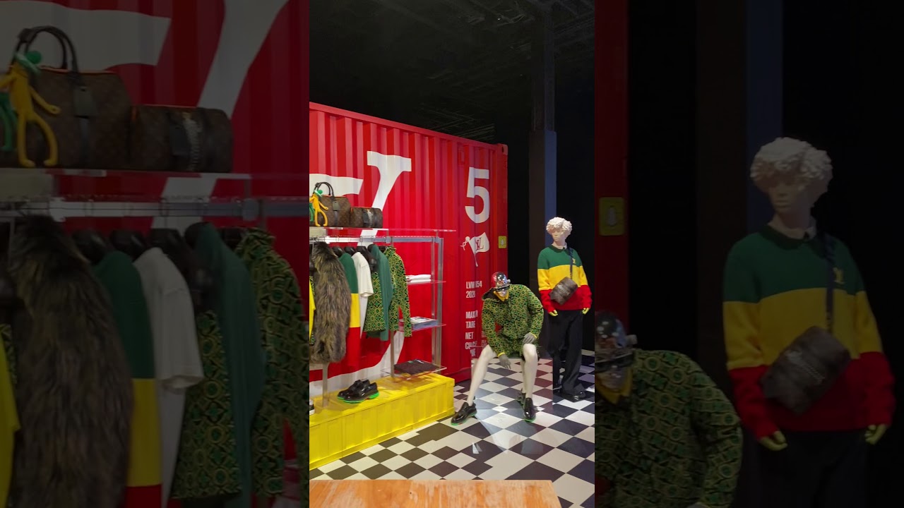 Louis Vuitton Spring-Summer 2021 Men's Fashion Pop-up in Beverly