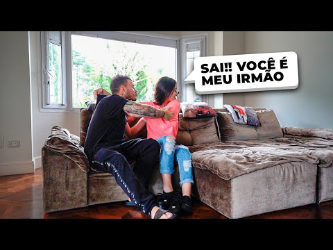 TROLLEI MINHA MEIA IRMÃ DIZENDO QUE QUERIA FICAR COM ELA (deu ruim)