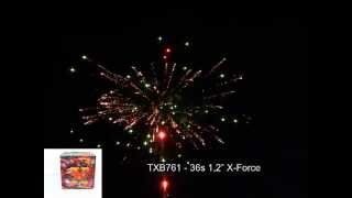 Fajerwerki TXB761 X-Force 36s 1.2 Triplex
