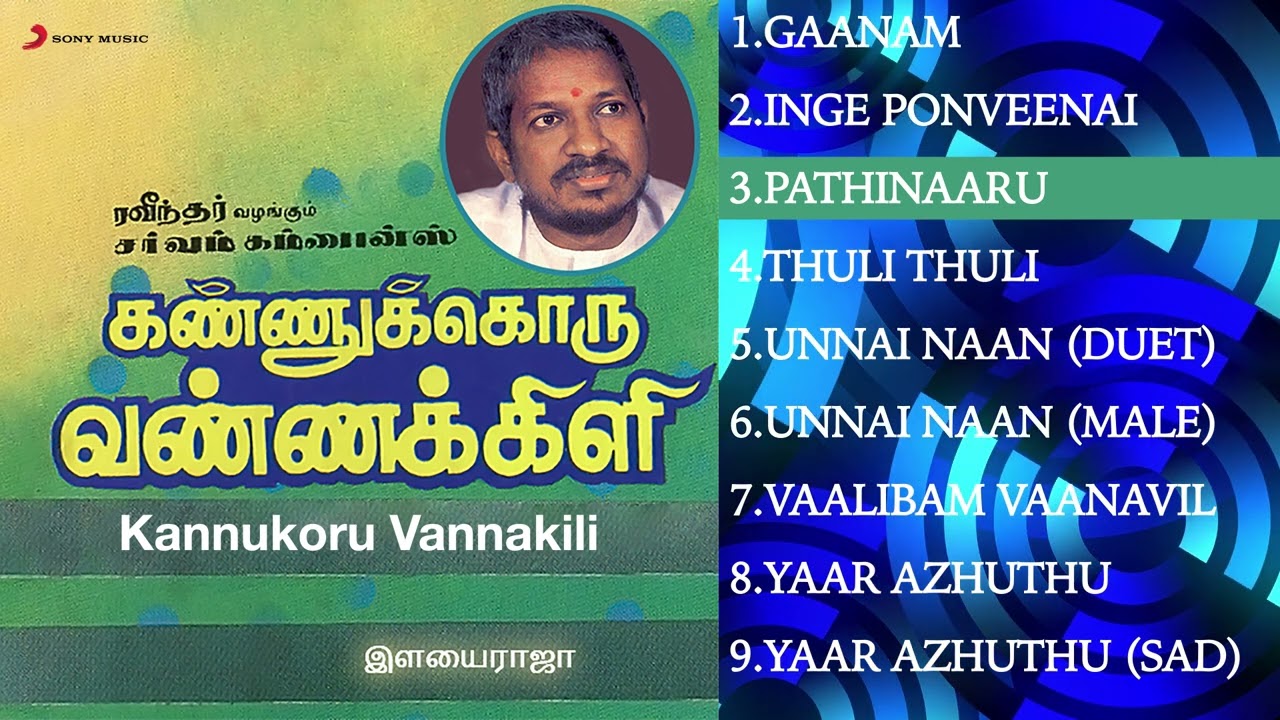 Kannukoru Vannakili   Jukebox  Tamil Movie Songs  Isaignani Ilaiyaraaja  Ravinder  Vaali