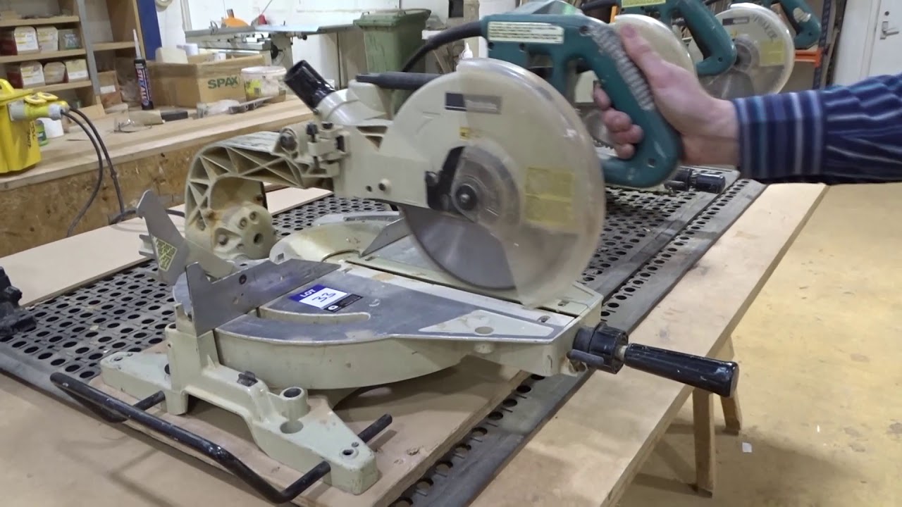 Makita LS1013 Chop Saw yr 2000 YouTube