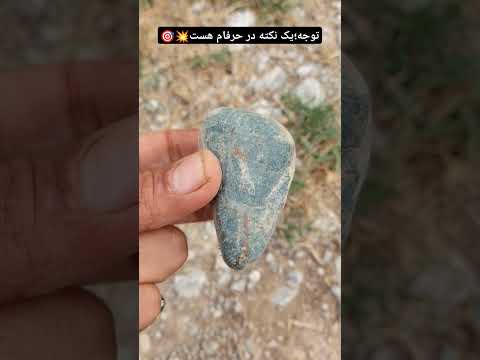 سنگی که با سنگ های منطقه فرق داره رو بلند کنید شهاب آموزش گنج ترند گنجیاب  سنگ گنجینه
