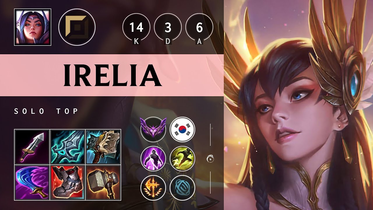 Irelia Top vs Fiora - KR Master Patch 25.17