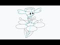 Cómo Dibujar a Flabébé de Pokémon 🌼 | Tutorial Fácil en 11 Pasos