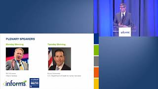 2018 Informs Analytics Plenary: Big Data MBA – What is the Value of Your Data? Net Worth