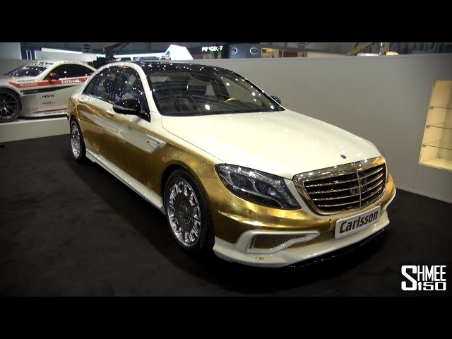 FIRST LOOK: Carlsson CS 50 - S Class with 24ct Gold at Geneva 2014 