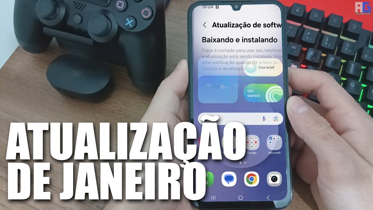 MAIS APARELHOS RECEBENDO ATUALIZAÇÃO de JANEIRO da SAMSUNG