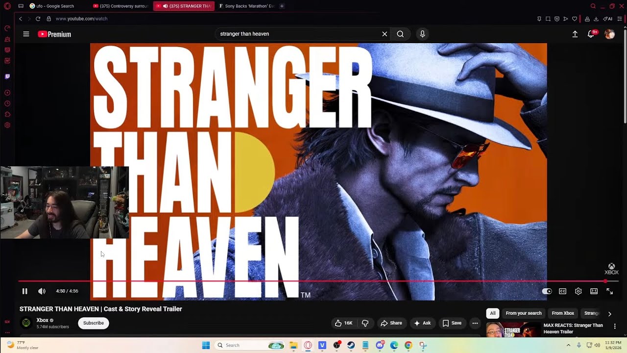 MoistCr1TiKaL's Reaction to the Stranger Than Heaven Cast & Story Trailer