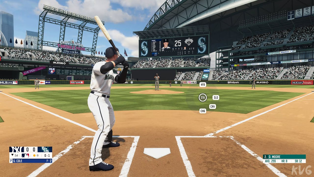 RBI Baseball 21 – New York Yankees vs Seattle Mariners ​- Gameplay (XSX UHD) [4K60FPS]