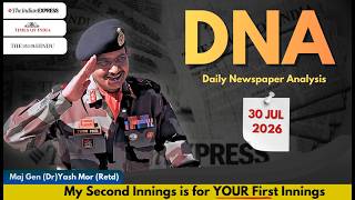 Daily Newspaper Analysis | July 30, 2026 | Current Affairs | #ssb #upsc #cds #upsc