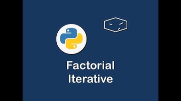 factorial iterative in python 😀