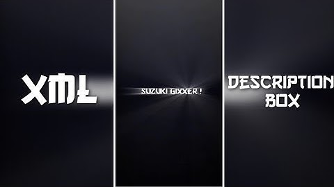 NEW ATTITUDE XML 😈✨ TIKTOK TREND SONG XML FILE 🔥🦋 || BY @bongoroastingofficial