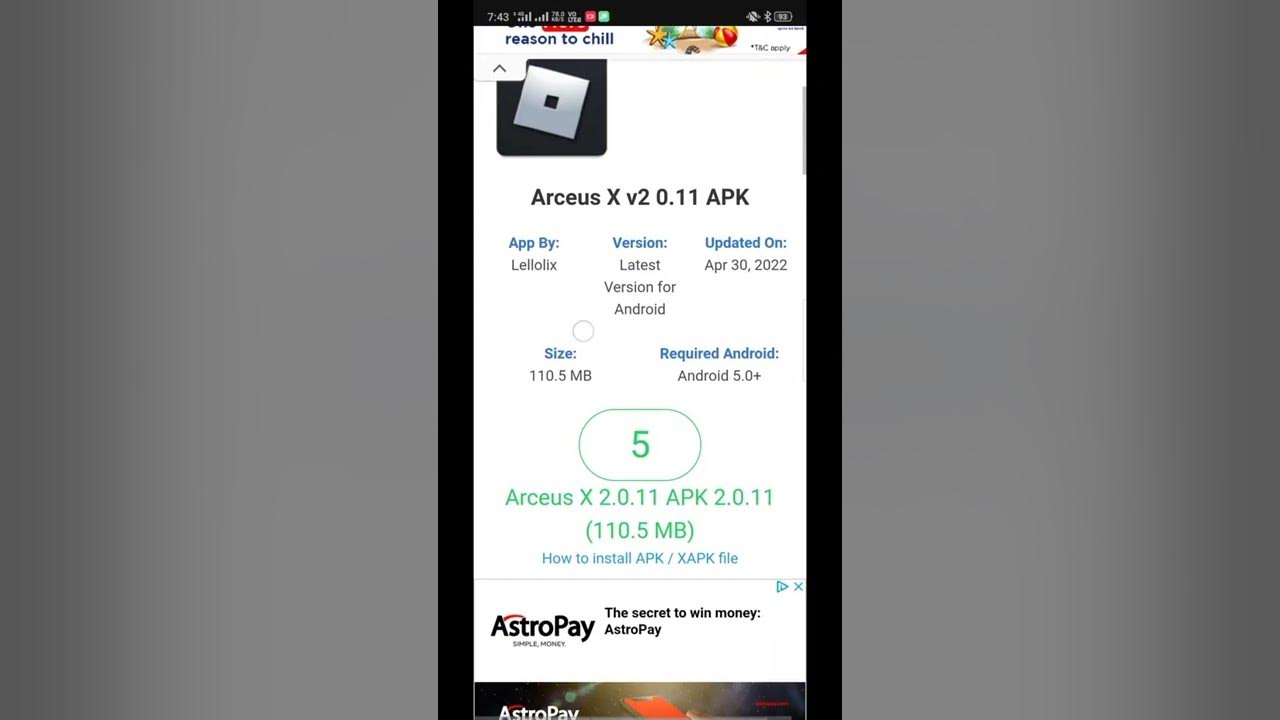 Arceus X APK para Android - Download