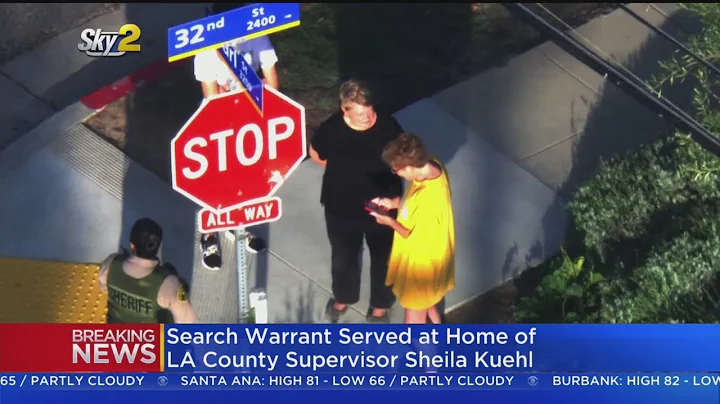 Search warrant served at home of LA County Supervi...