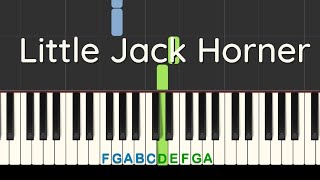Little Jack Horner: easy piano tutorial with free sheet music
Learn how to play Little Jack Horner in this easy piano tutorial. You can print the free sheet music with words here: https://www.pianosongdownload.com/littlejackhorner.html
Are you struggling with note reading? Check out Julie Linds new book titled, How to Boost Your Piano Note Reading on Amazon using her affiliate link: https://amzn.to/3OHMLTU
Have you always wanted to learn how to play the piano? Take Julies online piano course, Instant Piano for Total Beginners on Udemy! https://www.udemy.com/course/instant-piano-for-total-beginners/?referralCode=0DE52944F794A47753A5
Because this is a childrens song, YouTube has removed the comment section to abide by COPPA laws.
#pianotutorial, #traditionalsong
Little Jack Horner is a traditional tune. This arrangement was created by Julie Lind for Piano Song Download, copyright © 2020.
Intro and Outro performed by Julie Lind for Piano Song Download.
Synthesia LLC has granted my channel, PianoSongDownload, permission to use video footage of the Synthesia music app in my videos.
Commercial license from Doodle software for outro. Little Jack Horner: easy piano tutorial with free sheet music