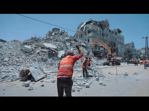 غزة بعد الحرب الإسرائيلية.. إعادة تدوير الركام لإعادة البناء من جديد 🇵🇸