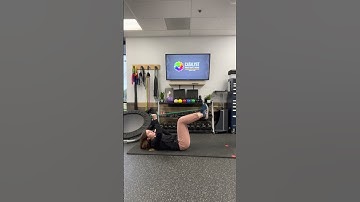 Dead Bug with theraband resistance