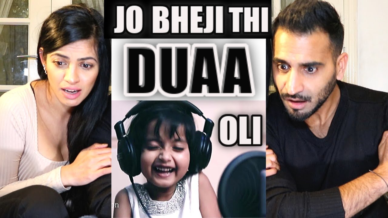 DUAA REACTION  Jo Bheji Thi Duaa  Shanghai  Full Song Cover by OLI