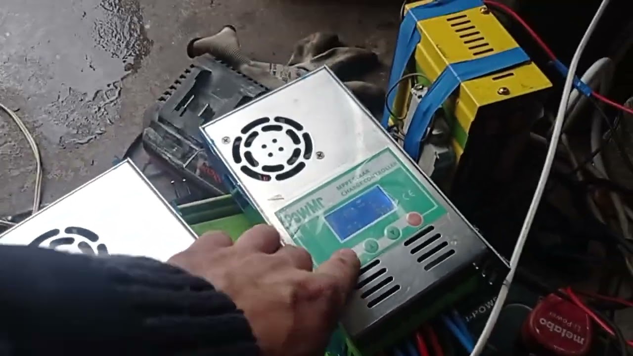 Собираю солнечную станцию  по совету инженера ( видео 1)