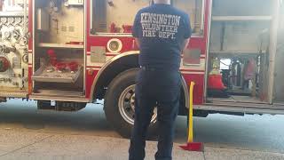 Preparing a Reserve Fire Engine for Service
