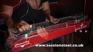 The Byrds - Hickory Wind (pedal steel guitar cover)