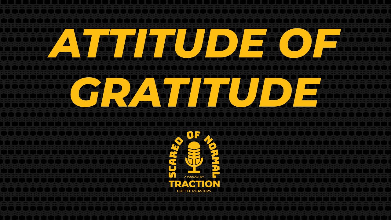 𝙎𝘾𝘼𝙍𝙀𝘿 𝙊𝙁 𝙉𝙊𝙍𝙈𝘼𝙇 // Attitude of Gratitude