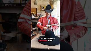 Watch me make my favorite short brim cowboy hat style ￼