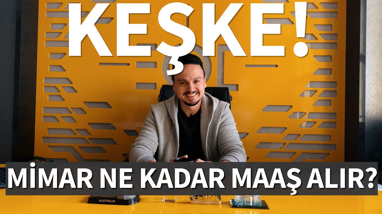 Yeni Mezun Mimar Ne Kadar Maas Alir Bir Proje Kac Liraya Cizilir Muteahhitlikte Cok Para Var Mi Youtube