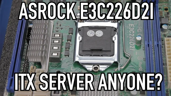 Powerful ASRock Rack E3C226D2I Mini ITX Server Motherboard - Ideal for Small Businesses