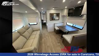 Breathtaking 2026 Winnebago Access Travel Trailer RV For Sale in Corsicana, TX | RVUSA.com