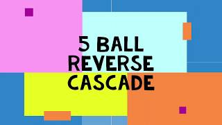 Jack the Juggler 5 ball Reverse Cascade