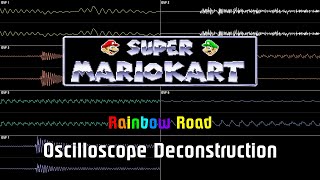 Super Mario Kart - Rainbow Road [Oscilloscope Deconstruction]