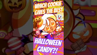 Which Cookie Gives The BEST Candy For Halloween?! #Shorts #CookieRun #CookieRunOvenBreak #Halloween